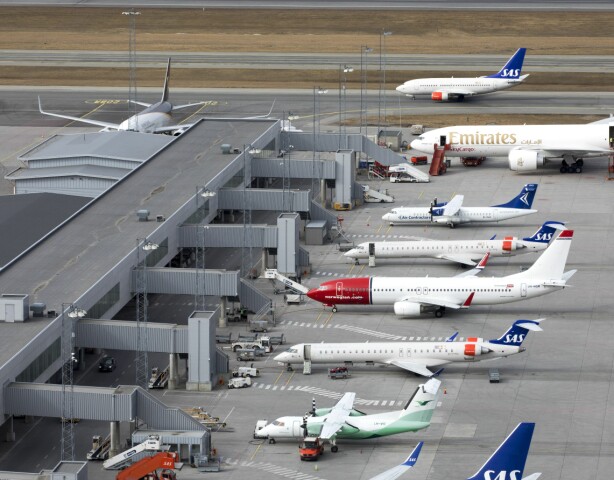 Pilot promilletatt på Gardermoen